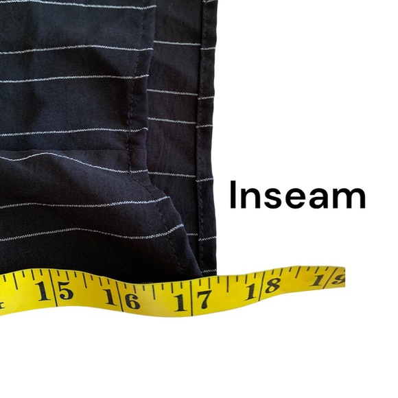 I HEART IT BLACK WHITE STRIPED SLEEVELESS V NECK JUMPSUIT PANTSUIT ROMPER S - Picture 5 of 8